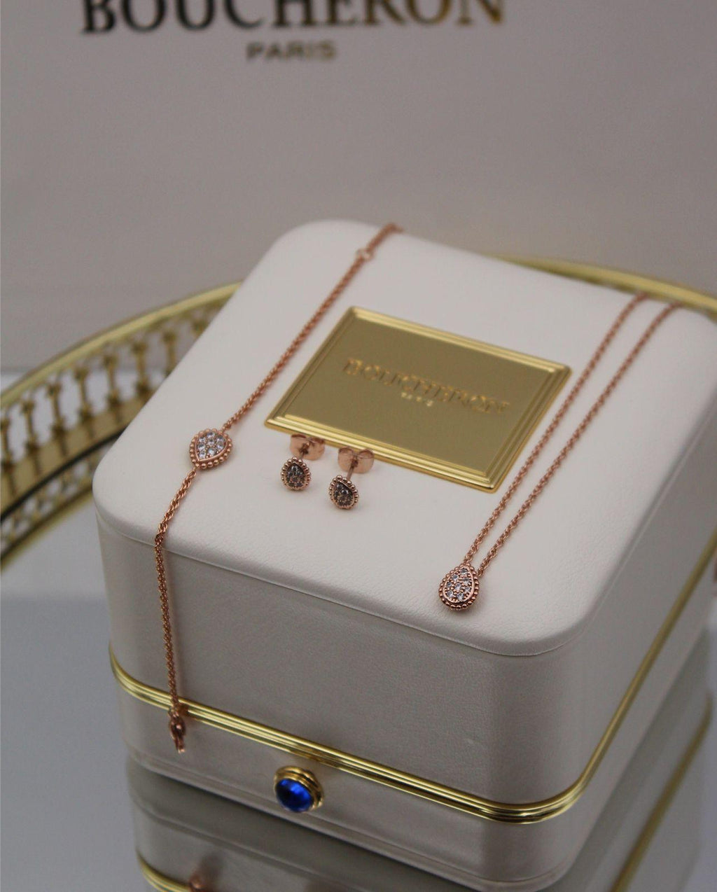 Boucheron Serpent Bohème Diamond Necklace & Earrings & Bracelet