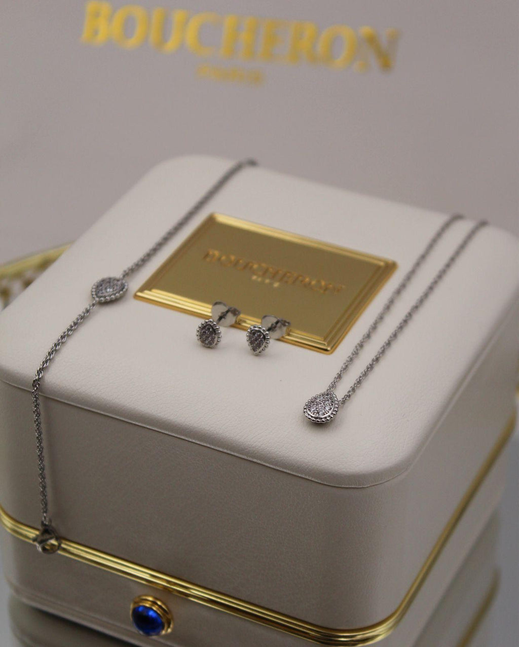 Boucheron Serpent Bohème Diamond Necklace & Earrings & Bracelet