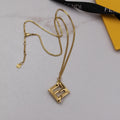 Fendi FF Gold Necklace