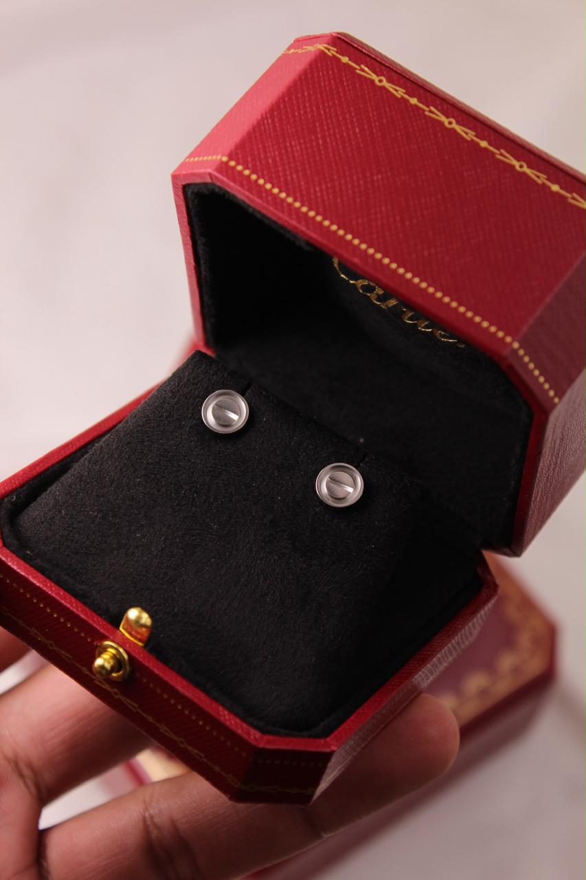 Cartier LOVE Earrings in Yellow Gold