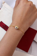 Valentino Garavani Gold Pearl bracelet