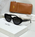 Celine Black Cat-Eye Sunglasses with Case