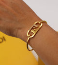 Fendi FF Gold Bracelet