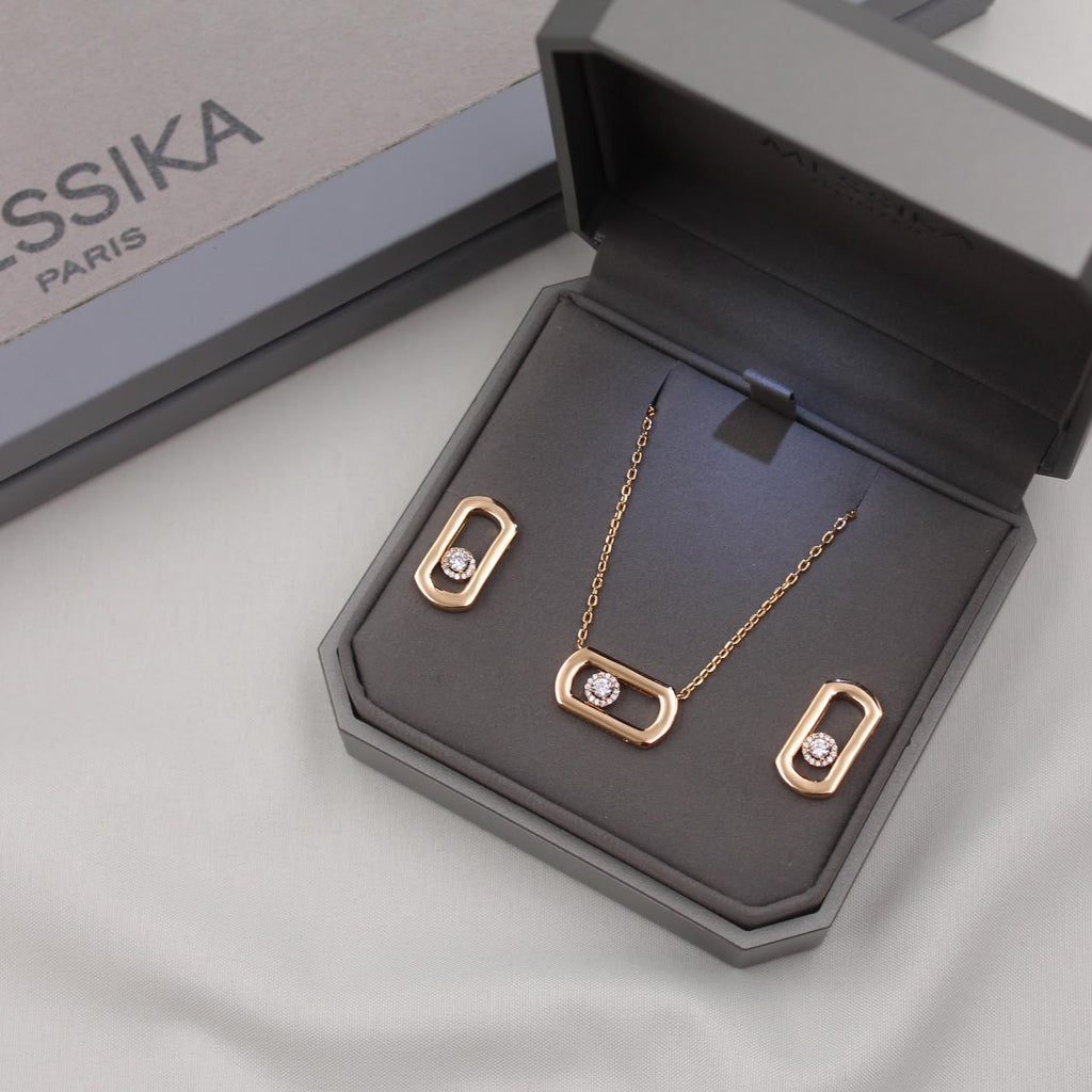 Messika Move Uno Necklace & Earrings
