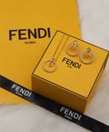 Fendi FF Gold necklace & Ring Set