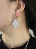 Roberto Coin Princess Flower  Earrings