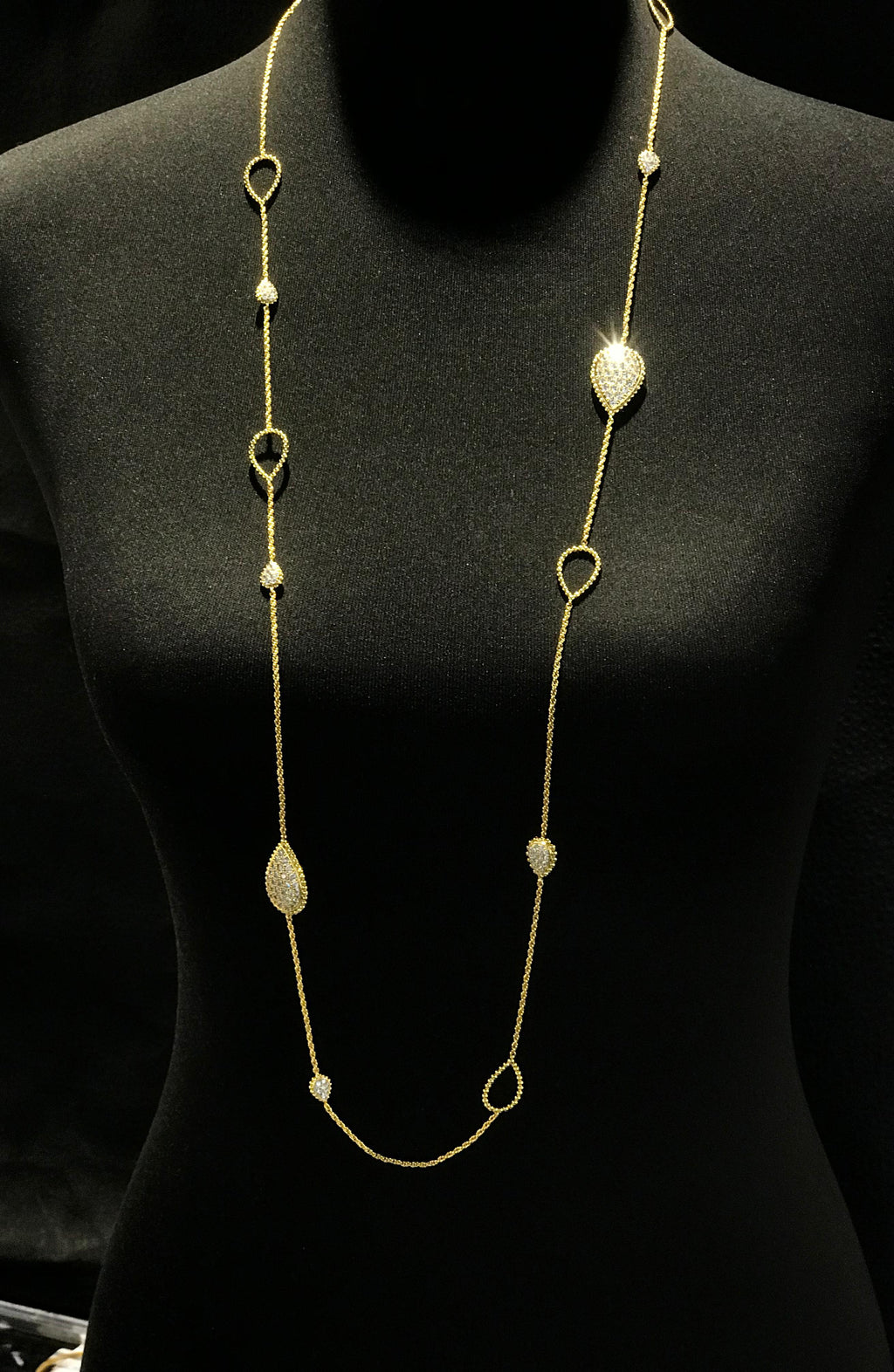 Boucheron Serpent Bohème Long Diamond Necklace