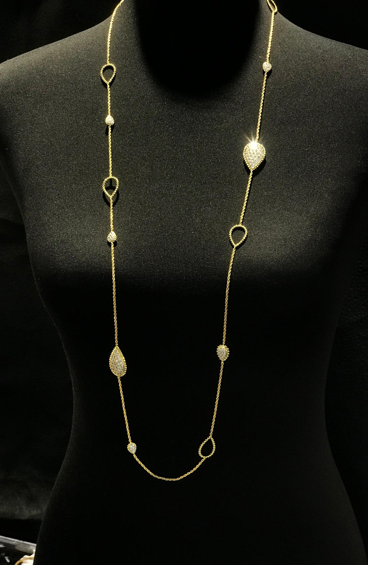 Boucheron Serpent Bohème Long Diamond Necklace