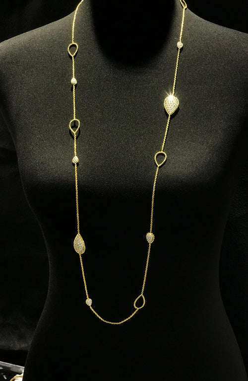 Boucheron Serpent Bohème Long Diamond Necklace