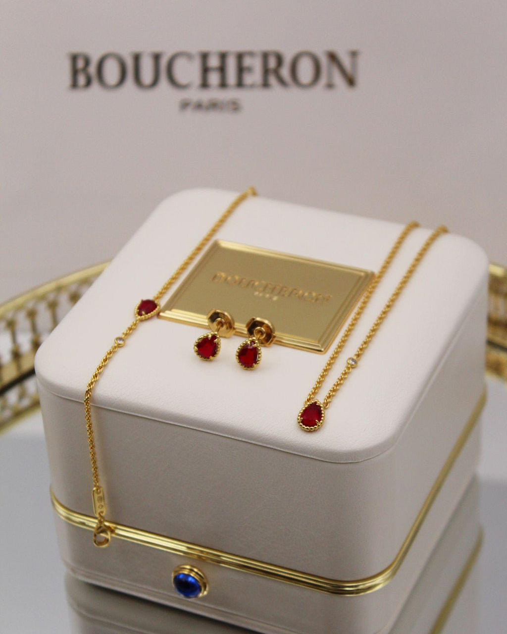 Boucheron Serpent Bohème Diamond Necklace & Earrings & Bracelet