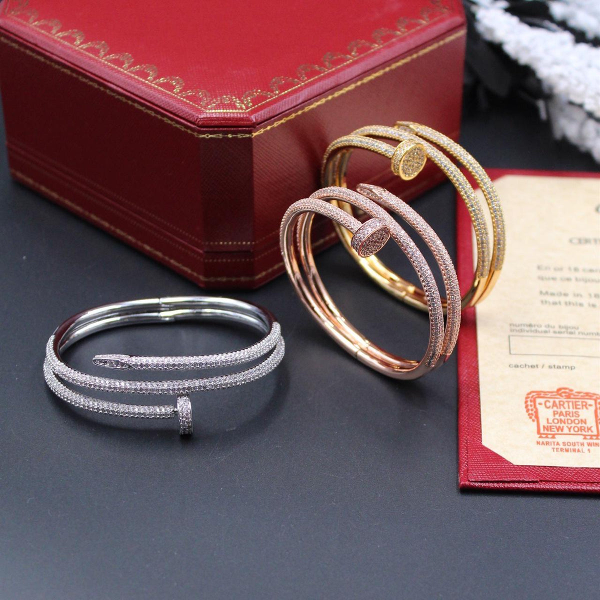 Cartier Juste un Clou Bracelet with Diamonds