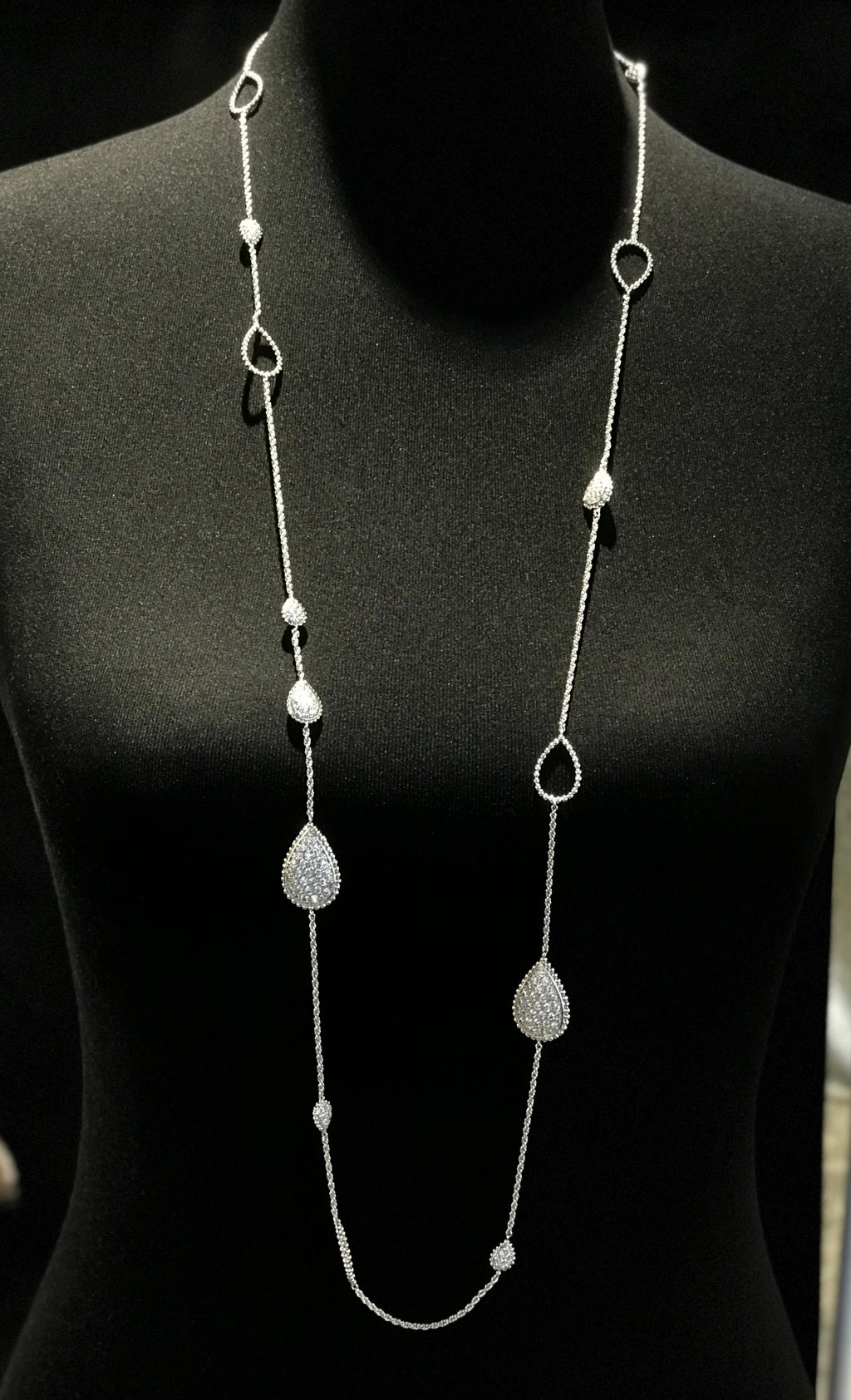 Boucheron Serpent Bohème Long Diamond Necklace