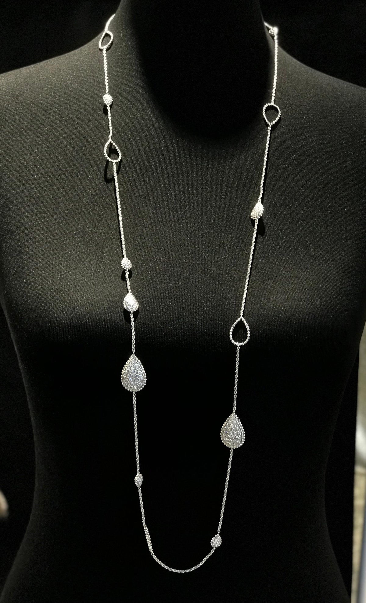 Boucheron Serpent Bohème Long Diamond Necklace