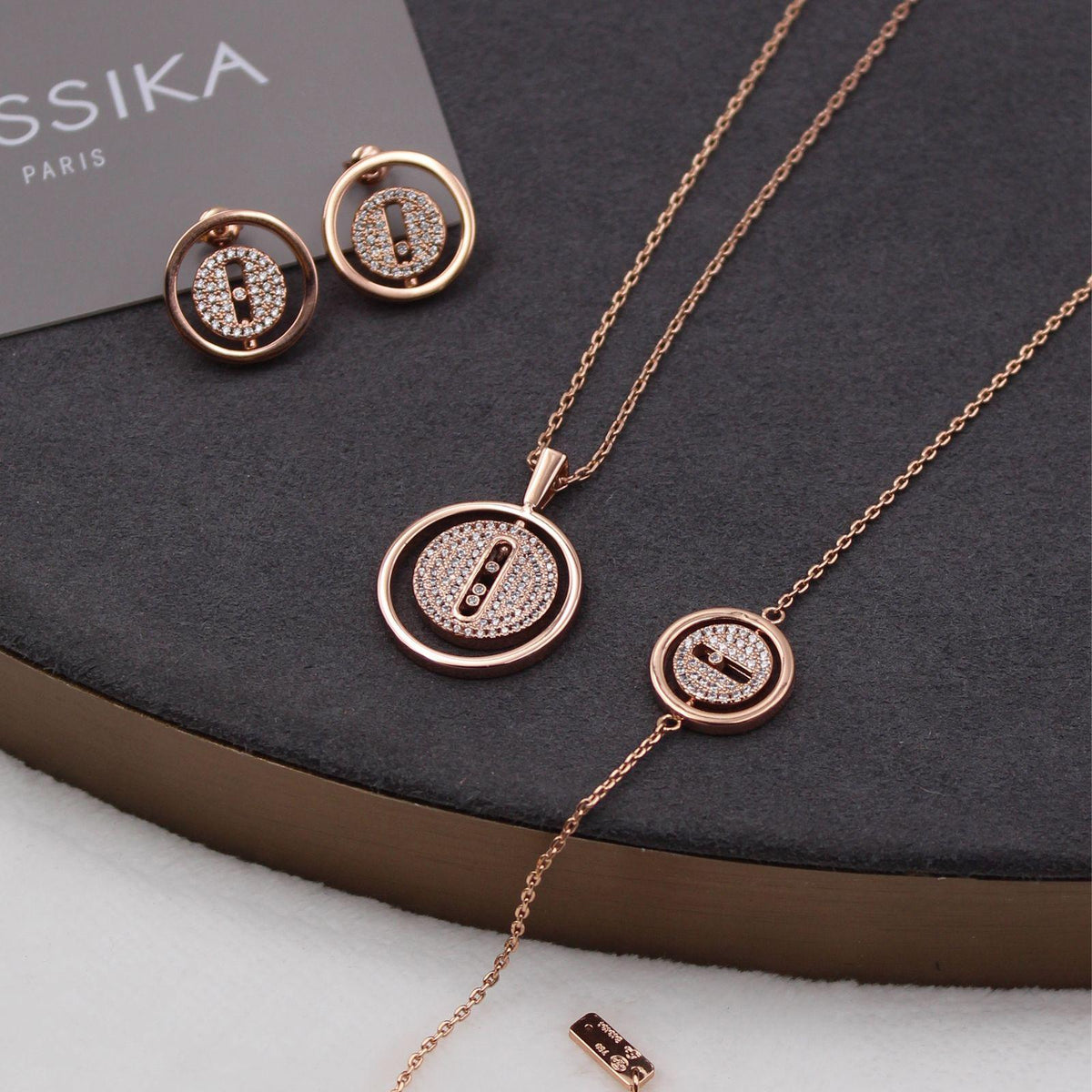 Messika Move Uno Long Necklace & ring