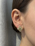Chanel CC Logo Earrings