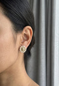 Chanel CC Logo Earrings