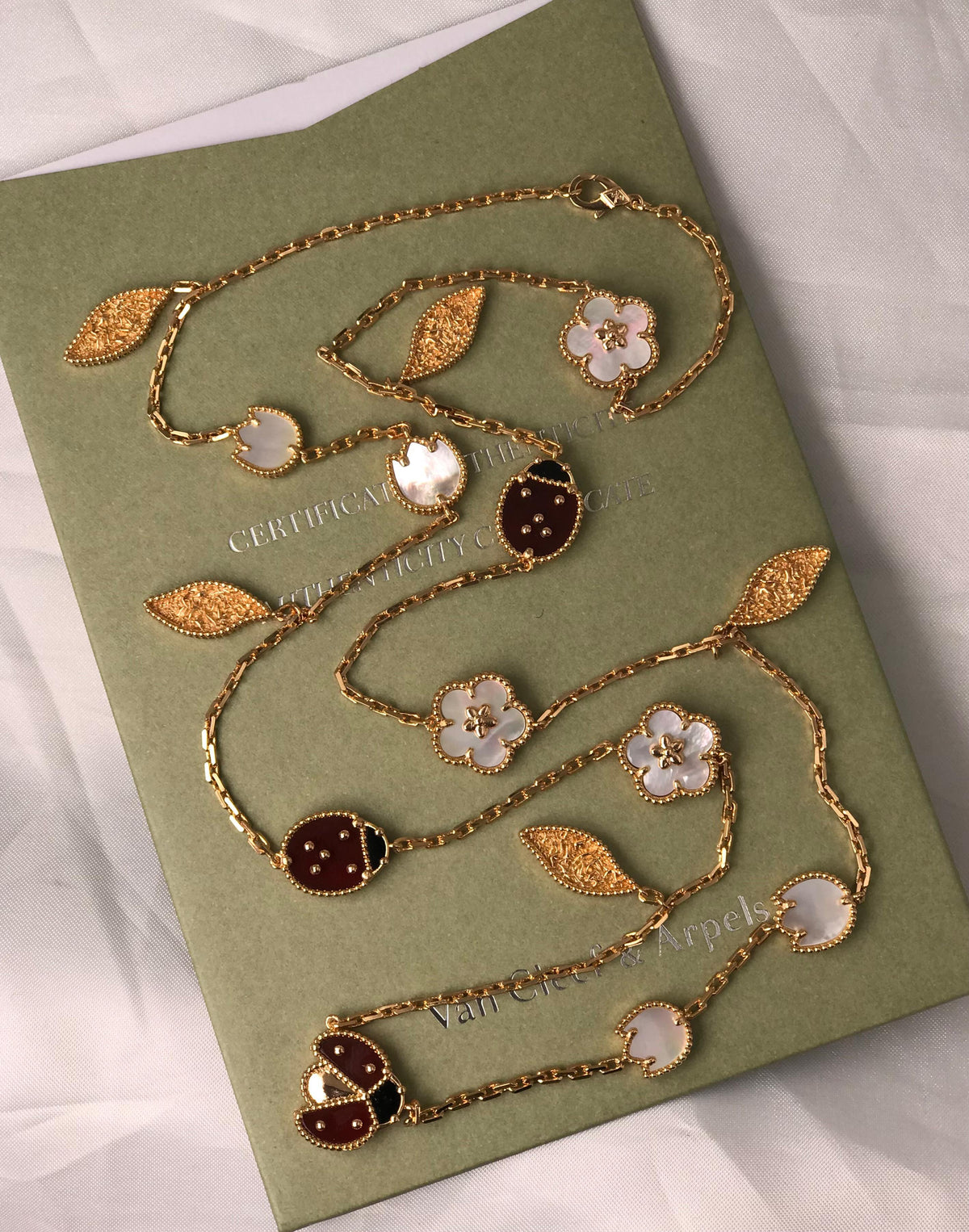 Van Cleef & Arpels Lucky Spring Long Necklace o