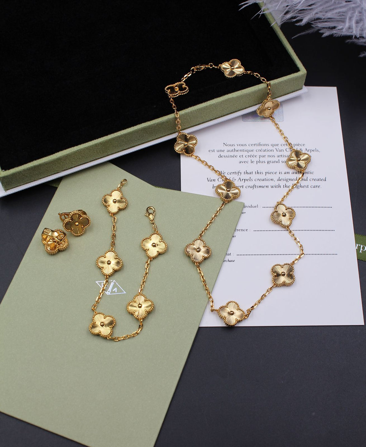 Van Cleef & Arpels Vintage Alhambra Set