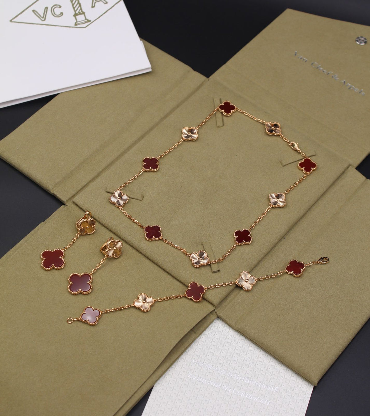 Van Cleef & Arpels Vintage Alhambra Set