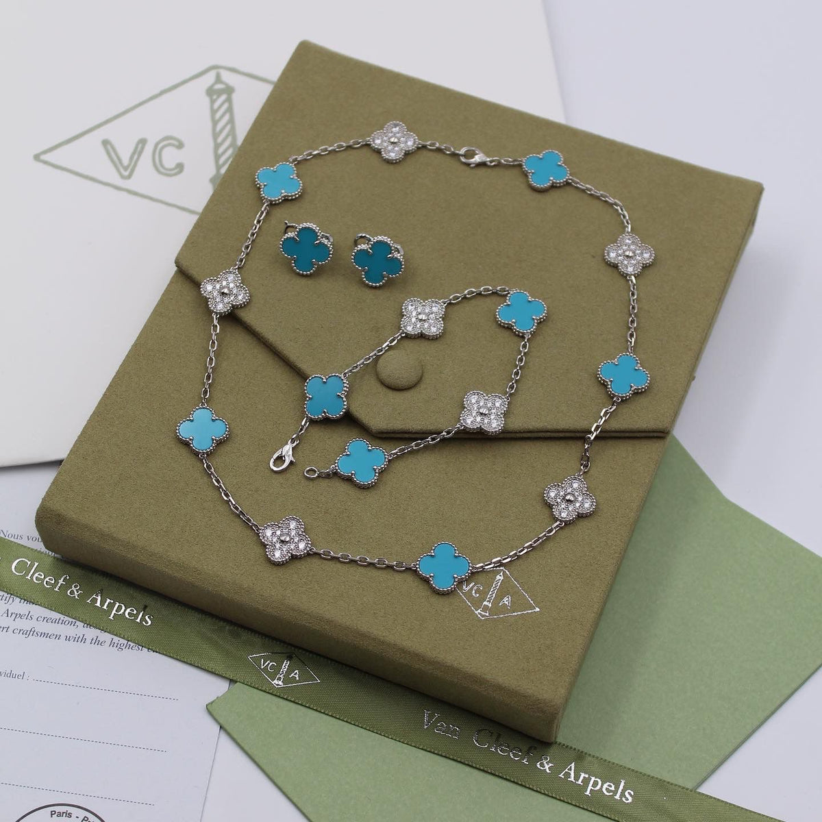 Van Cleef & Arpels Vintage Alhambra Set