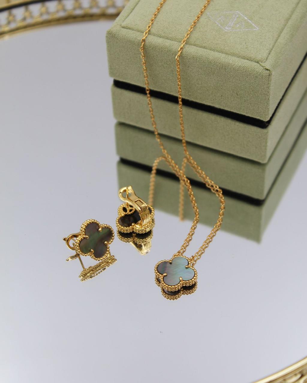 Van Cleef & Arpels Alhambra Motif Jewelry Set