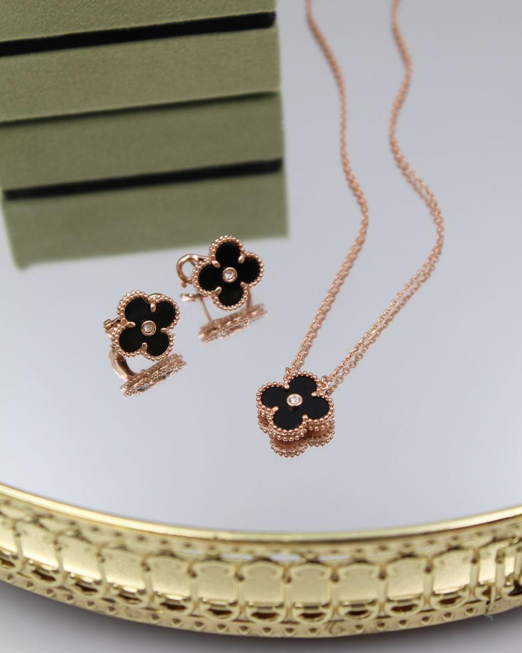 Van Cleef & Arpels Alhambra Motif Jewelry Set