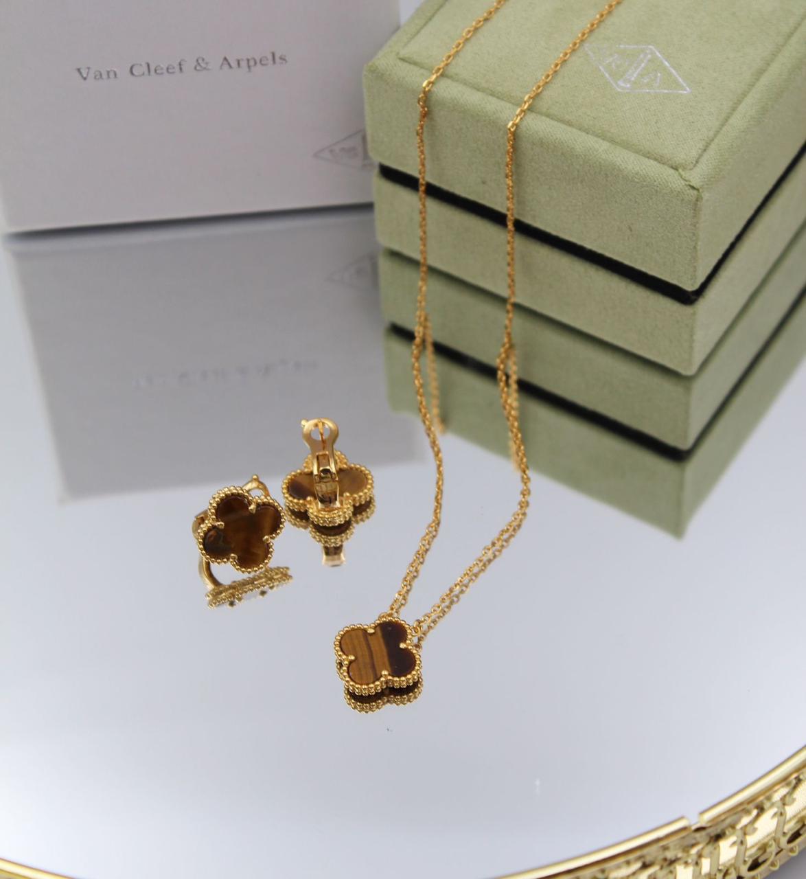 Van Cleef & Arpels Alhambra Motif Jewelry Set