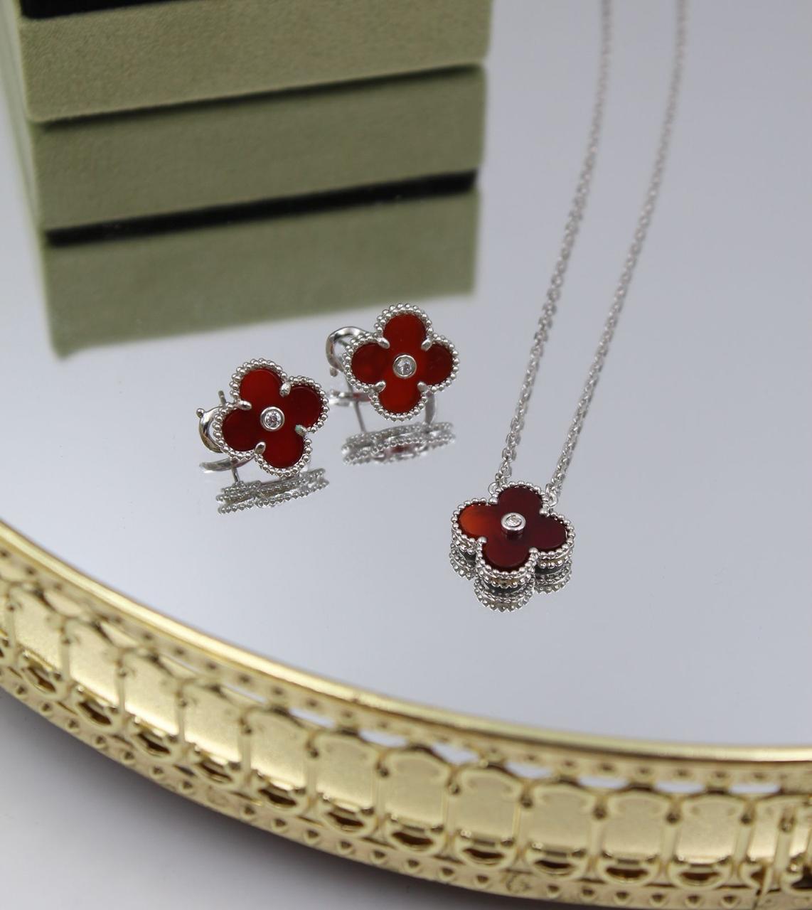 Van Cleef & Arpels Alhambra Motif Jewelry Set