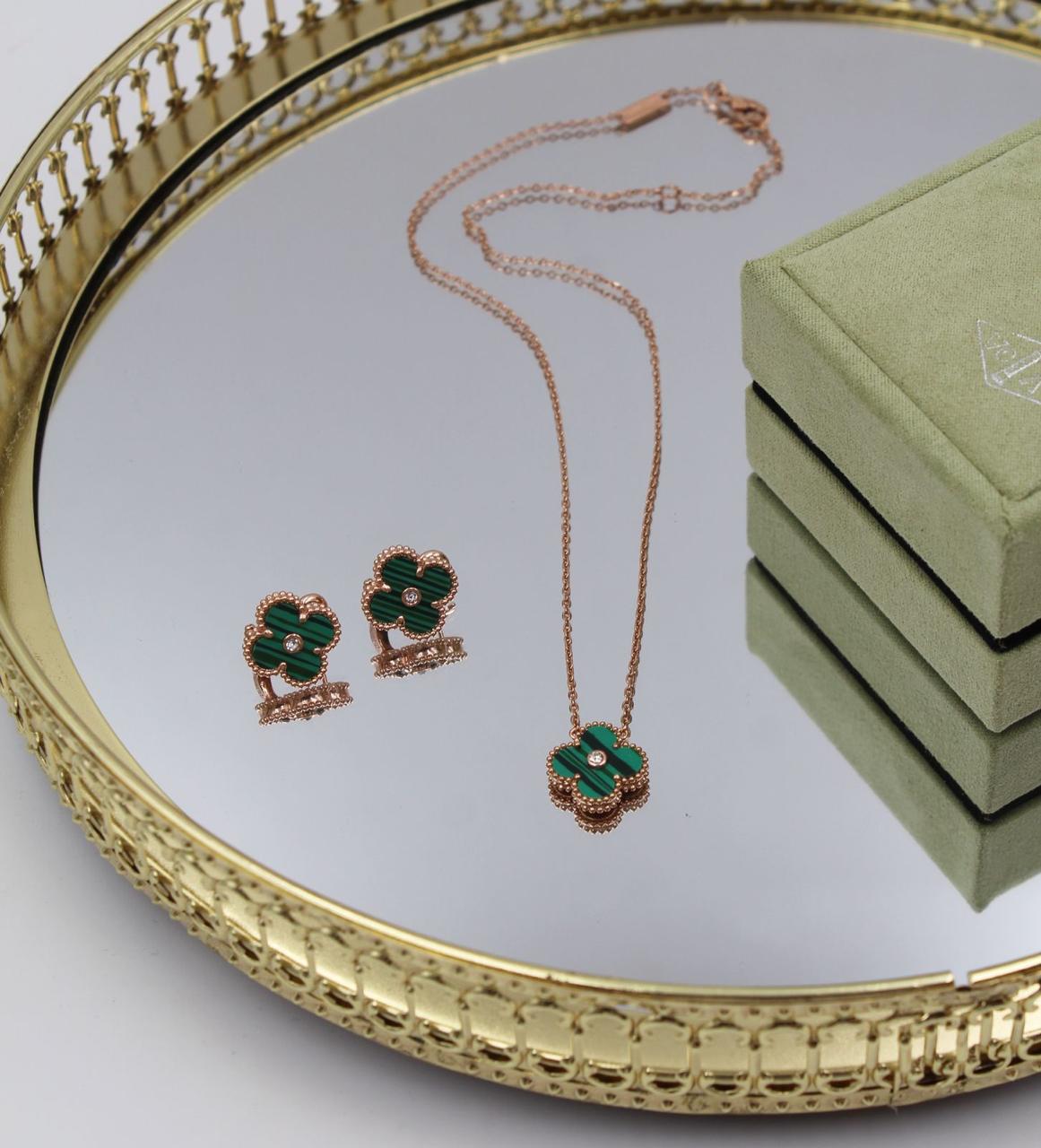 Van Cleef & Arpels Alhambra Motif Jewelry Set