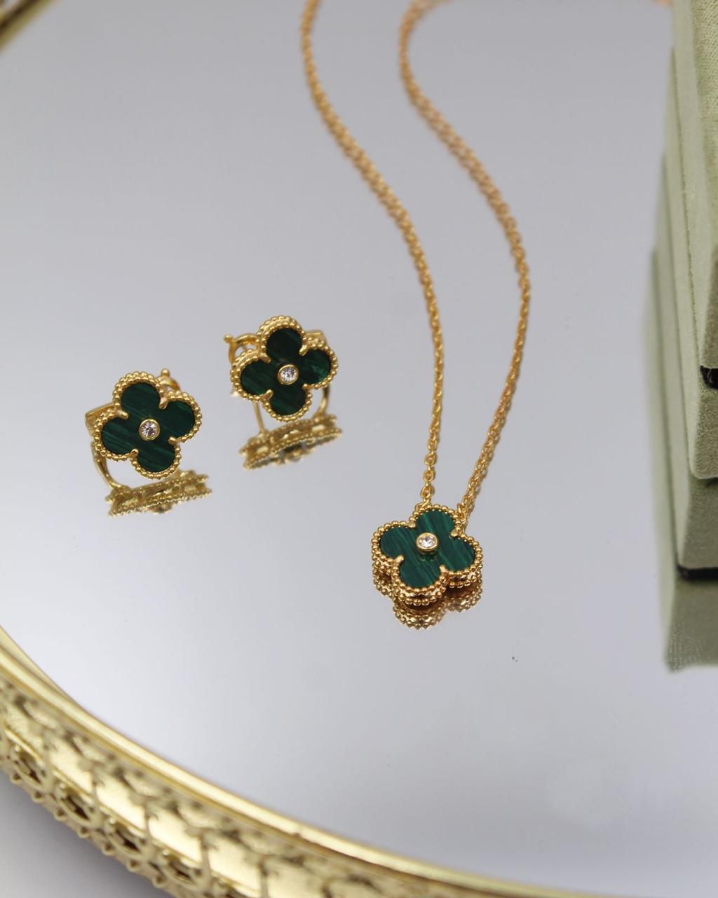 Van Cleef & Arpels Alhambra Motif Jewelry Set