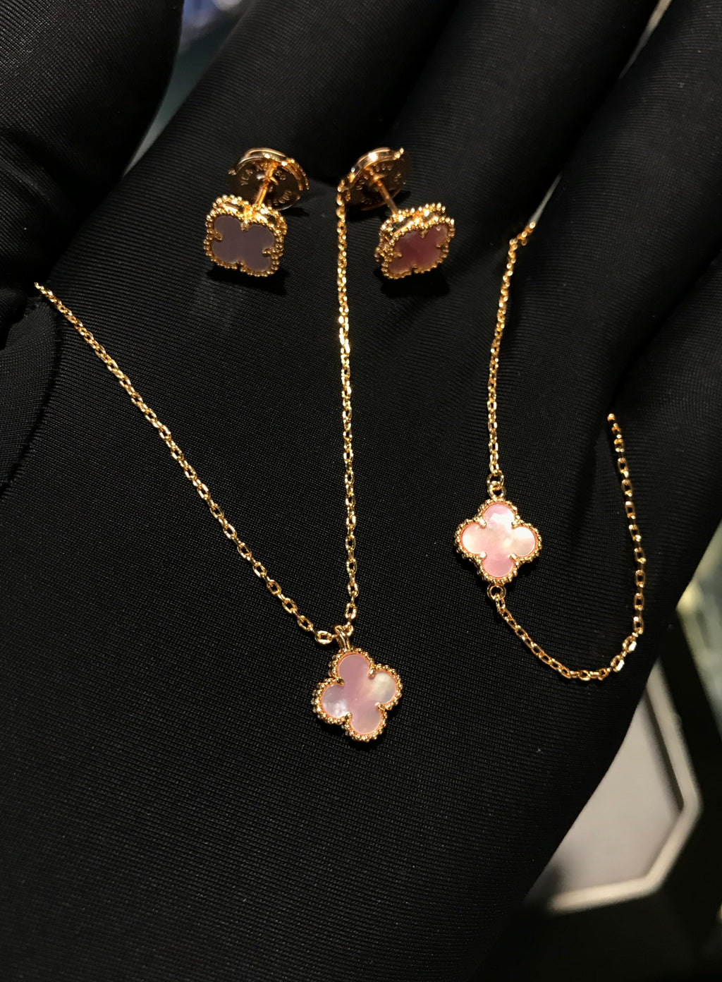 Van Cleef & Arpels Alhambra Motif Jewelry Set