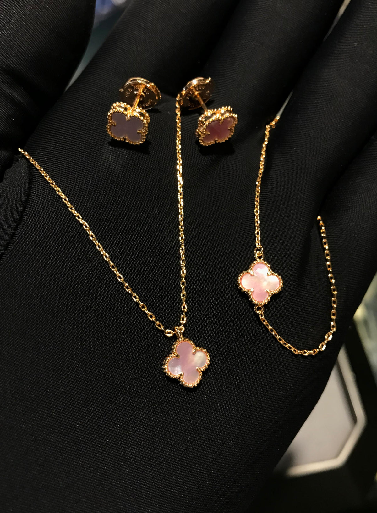 Van Cleef & Arpels Alhambra Motif Jewelry Set