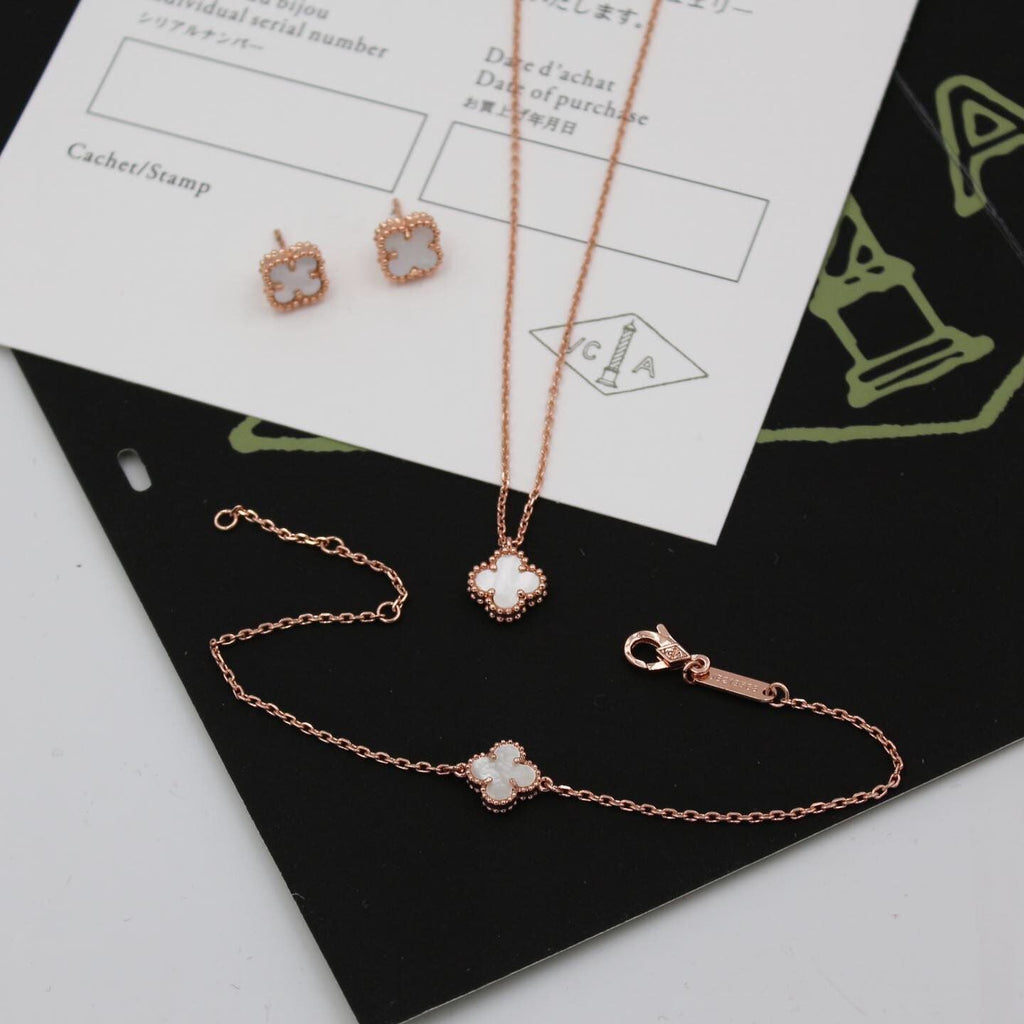 Van Cleef & Arpels Alhambra Motif Jewelry Set