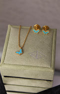 Van Cleef & Arpels Butterfly Motif Jewelry Set