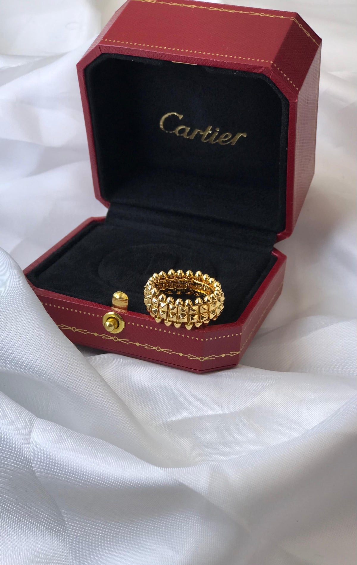 Cartier Studded Band Ring