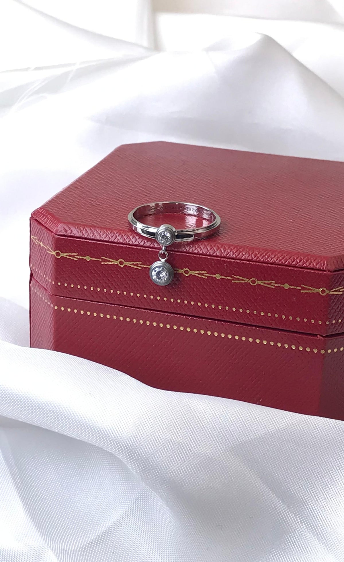 Cartier Double Drop Ring