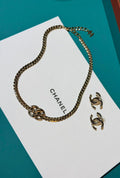 Chanel Necklace and Earrings Set
