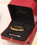 Cartier LOVE Bracelet with  Pavé Diamonds