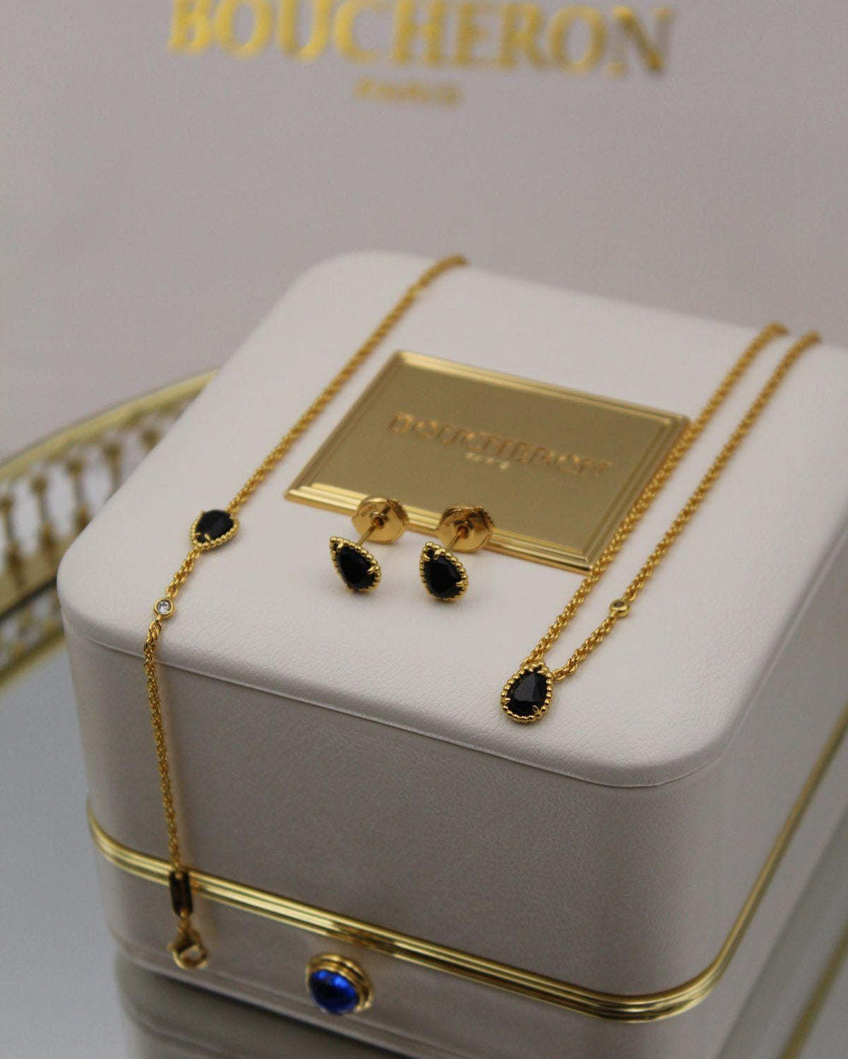Boucheron Serpent Bohème Diamond Necklace & Earrings & Bracelet