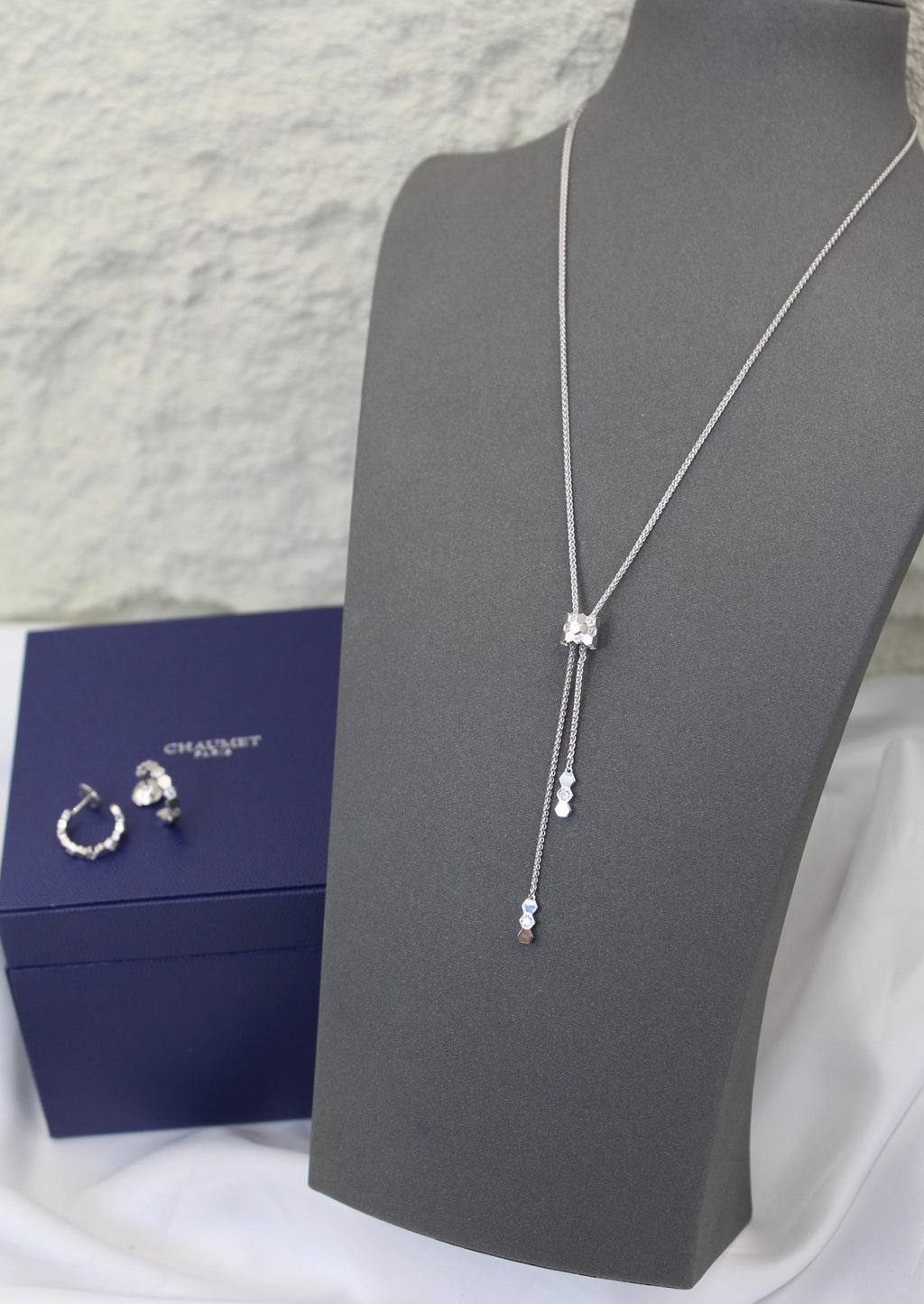 Chaumet Bee My Love Lariat Necklace & rings