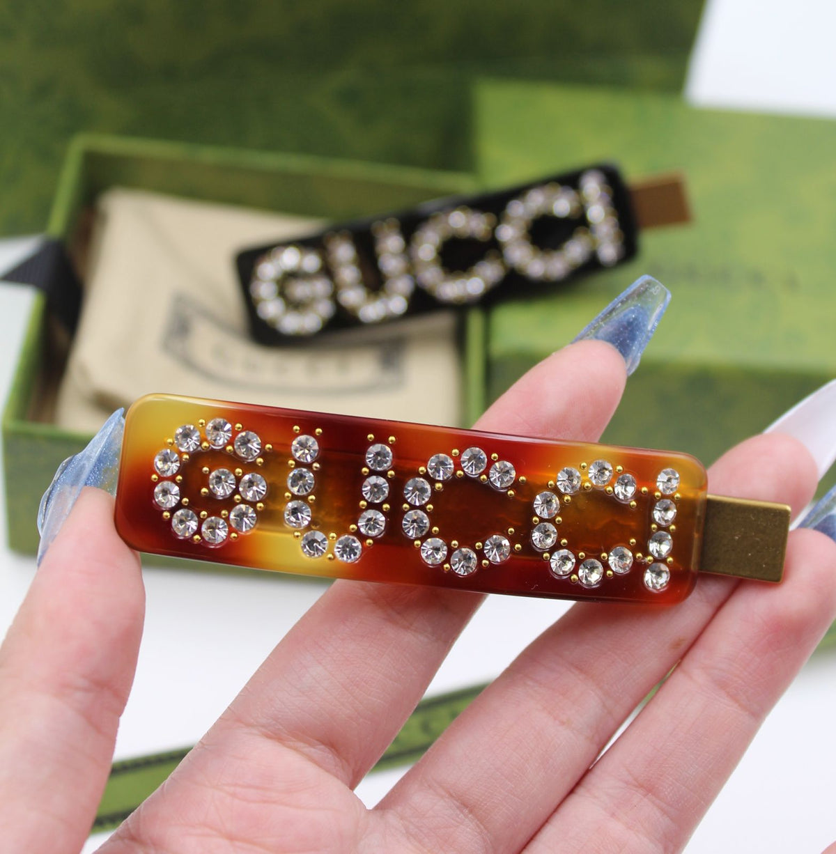 Gucci GG Pearl Hair Clip