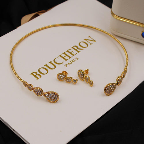 Boucheron Serpent Bohème Diamond Necklace & Earrings Set