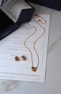 CHAUMET - Gold Bee Necklace and Earrings Set