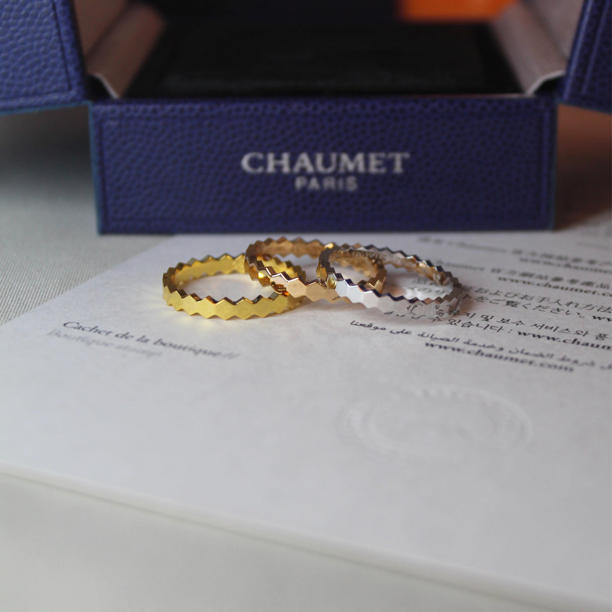 CHAUMET - Hexagonal Rings