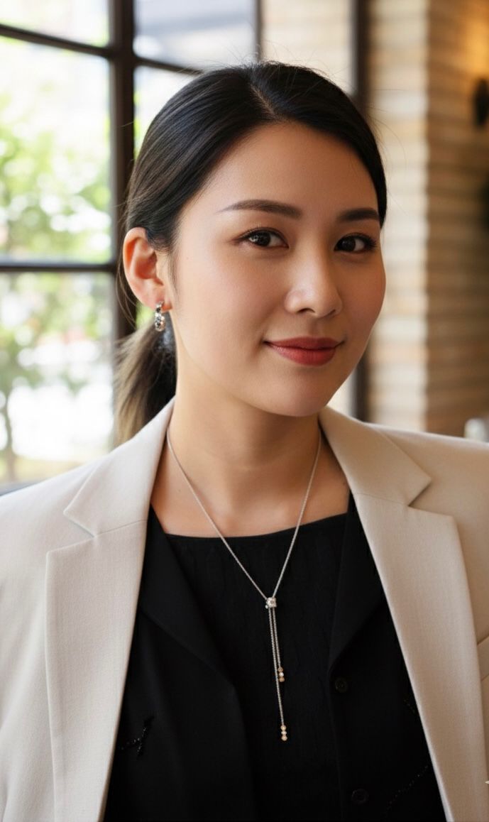 CHAUMET - Long Necklace Ring and Earrings Set