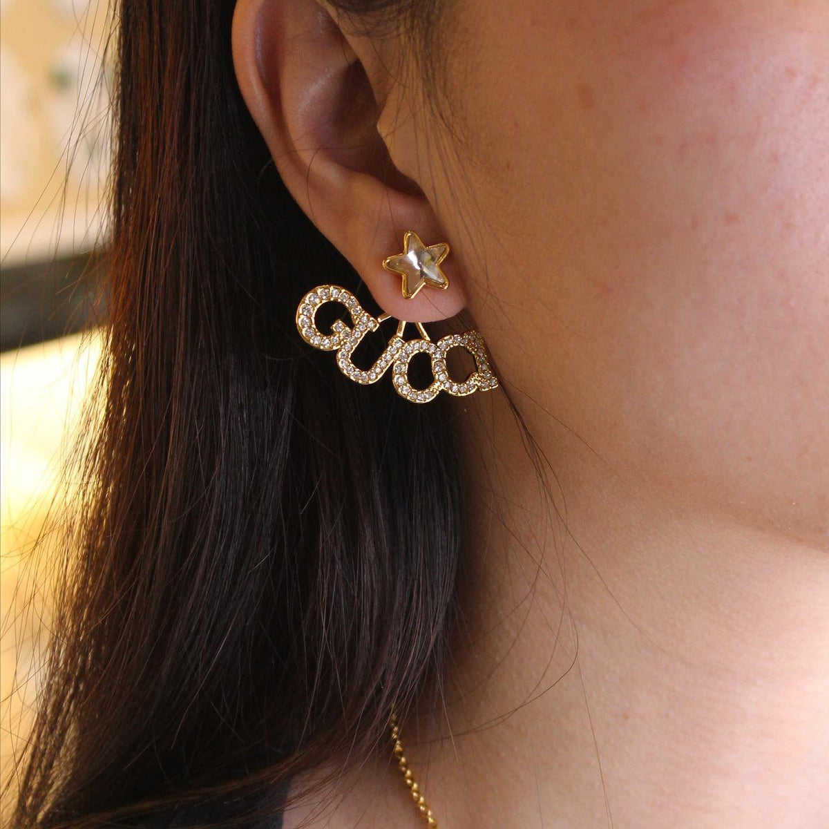 Gucci Gold Stud Earrings