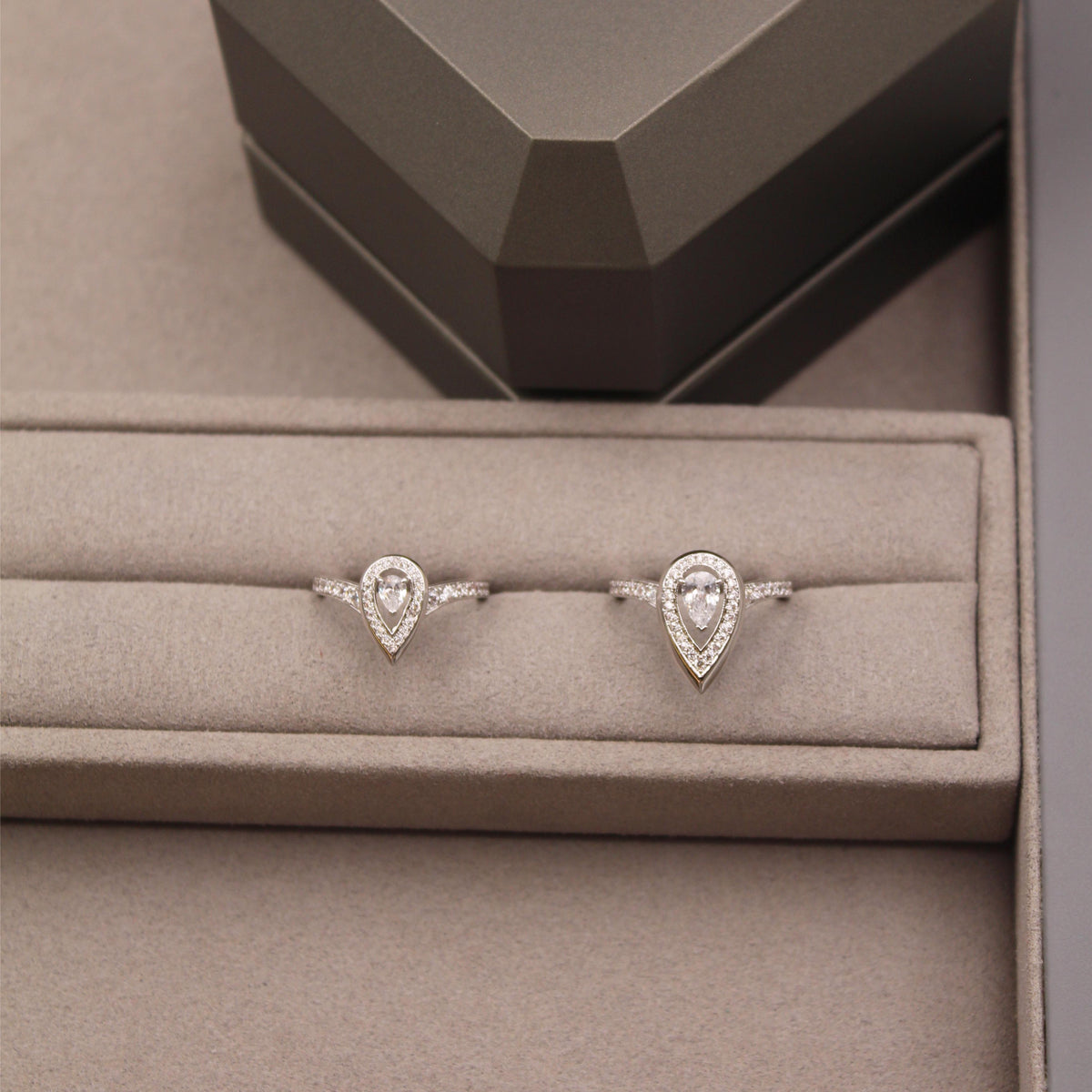 Messika My Twin Pear Diamond Ring