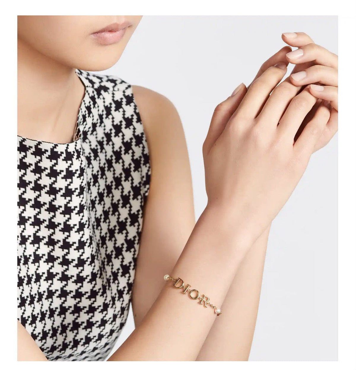 Dior Gold Logo Bracelet