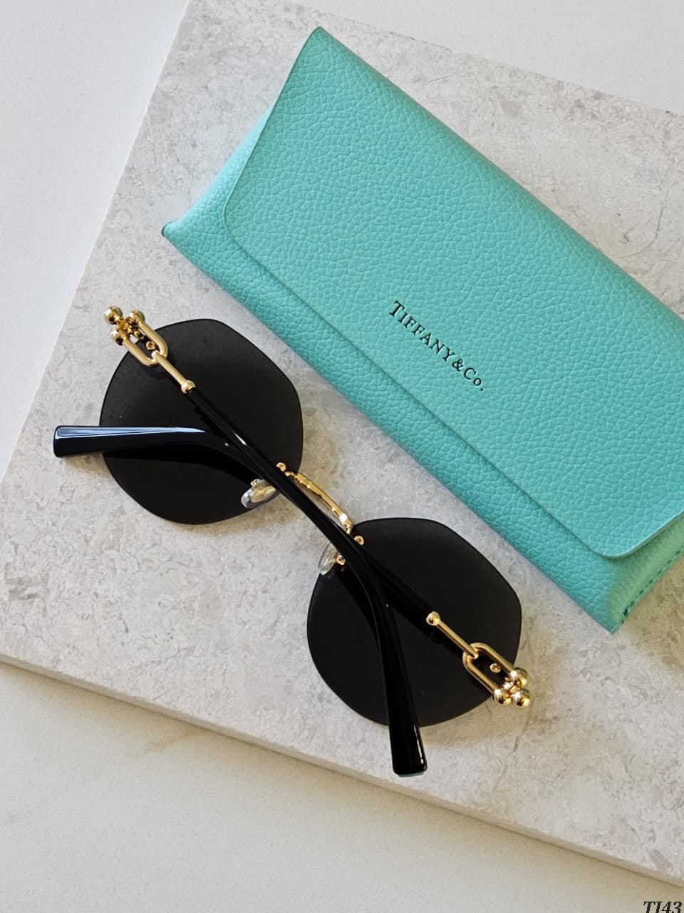 Tiffany Rimless Link Sunglasses