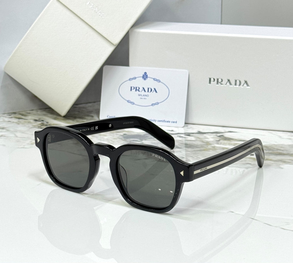 Prada Geometric Square Sunglasses